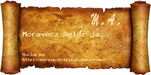 Moravecz Aglája névjegykártya